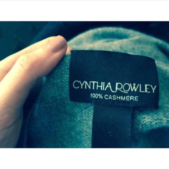 Cynthia Rowley GrayTurtleneck Batwing SweaterSZ XS - Picture 6 of 6